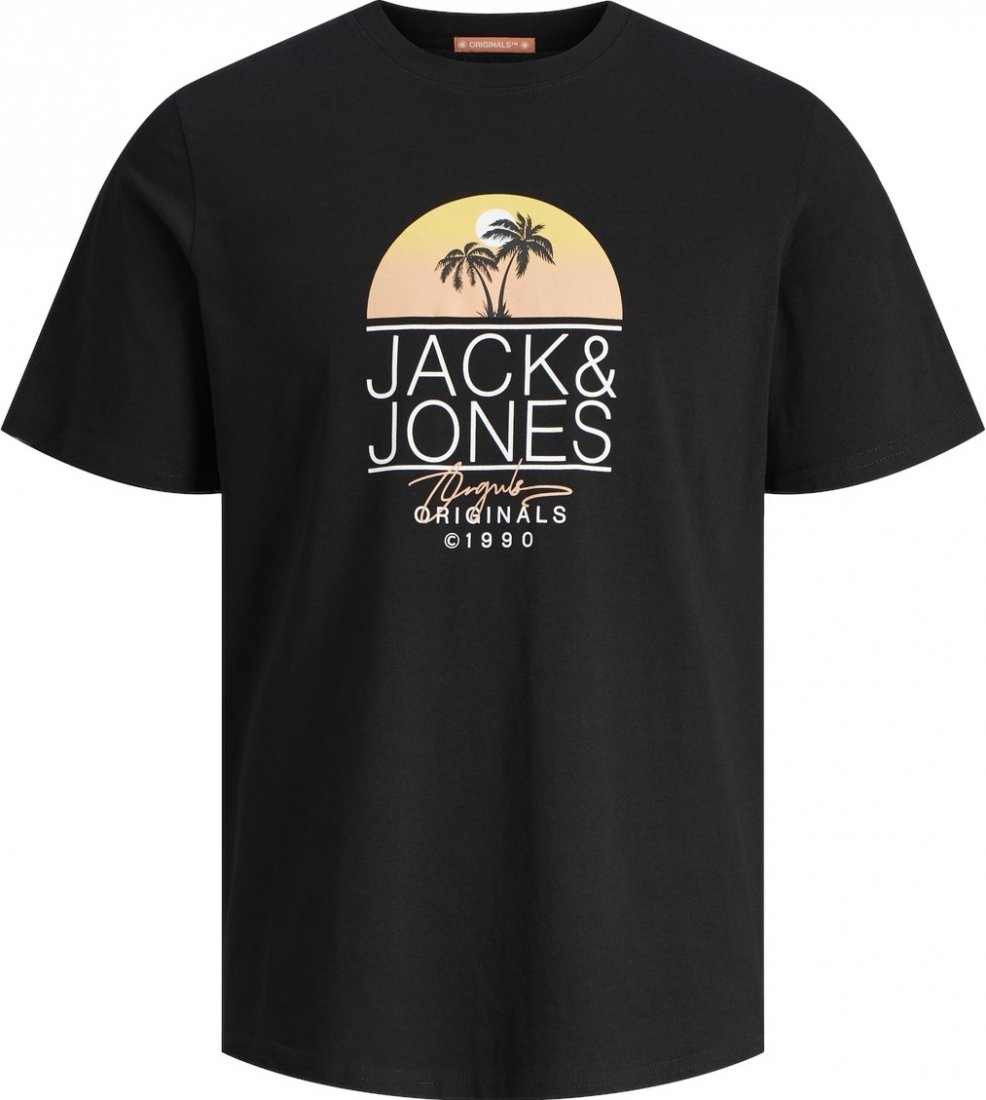 JACK&JONES JUNIOR JJEANS - Maglietta a Maniche Lunghe da Ragazzo con Scollo a O, Noos 22/23 Jnr, Cloud Dancer, 128