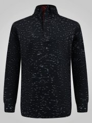 D555 Chandler Reno 1/4 Zip Neck Sweatshirt With Bear Logo Juoda