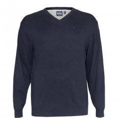 North Latitude V-neck knit Black