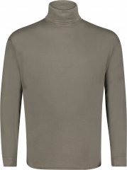 Adamo Fabio Comfort fit Turtleneck Long sleeve T-shirt Khaki