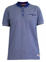 D555 Owen Colorless Polo Blue