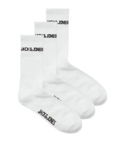 Jack & Jones Melvin Teniso kojinės Balta 3-pack