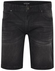 North Latitude 51336 denim šortai juodi