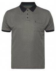 North Latitude Cool Effect Polo Marškinėliai Juoda