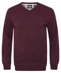 North Latitude 53133 V-Neck Knit Raudona