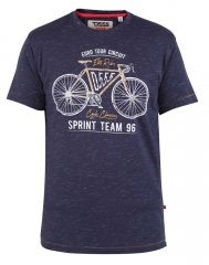 D555 Cheddar Euro Tour Bicycle Printed T-shirt