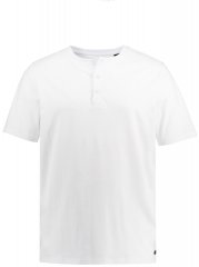 JP1880 726695 Henley marškinėliai Balta