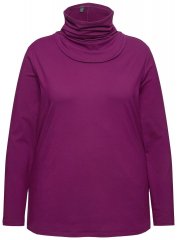 Ulla Popken 751623 Greitai džiūstantys slidinėjimo marškinėliai Rožinė