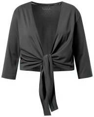 Ulla Popken 794514 Rišamas džersio bolero Antracito