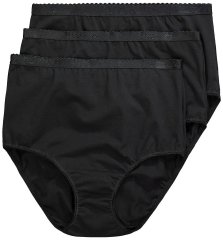 Ulla Popken 795269 Kelnaitės 3 vnt. Juoda