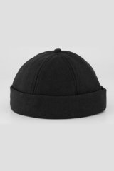 JP1880 798314 Docker kepurė Juoda