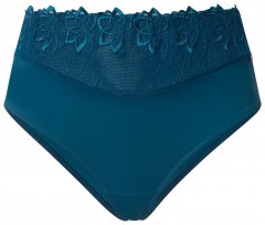 Ulla Popken 832864 Stringai su nėriniais Petrolio
