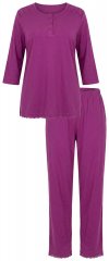 Ulla Popken 833660 Pižama Violetinė