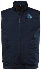 Men+ 414 Softshell liemenė su stačia apykakle Tamsiai mėlyna