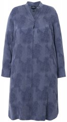 Ulla Popken 837069 Gėlėta suknelė Tamsiai mėlyna