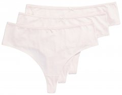 Ulla Popken 838637 Stringai 3 vnt. Smėlio