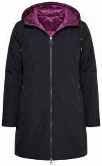 Ulla Popken 841398 Paltas Juoda
