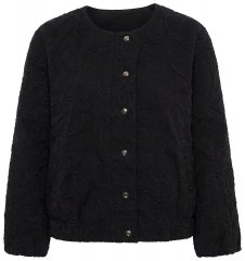 Ulla Popken 848940 Bomber striukė Juoda