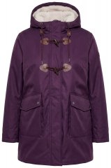 Ulla Popken 849619 Lietaus striukė Tamsiai violetinė