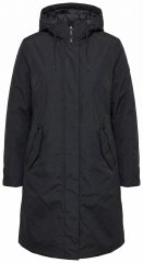 Ulla Popken 850774 Funkcinis paltas Juoda