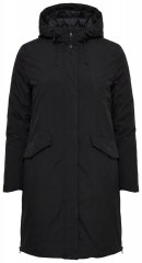 Ulla Popken 850806 Funkcinis paltas Juoda