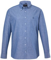 JP1880 850931 Chambray marškiniai ilgomis rankovėmis Džinsinė mėlyna TALL