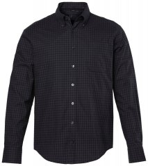 JP1880 850950 Languoti flaneliniai marškiniai ilgomis rankovėmis Juoda TALL