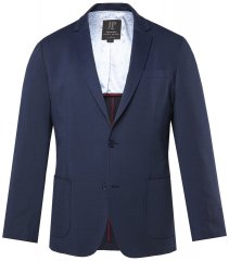 JP1880 851032 Švarkas su lengvu puspamušalu Tamsiai mėlyna