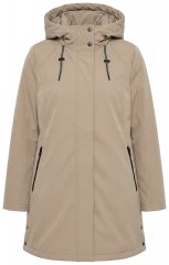 Ulla Popken 851789 Funkcinis paltas Ruda
