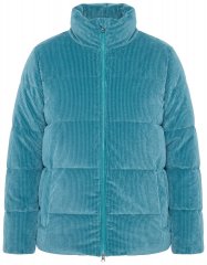 Ulla Popken 851819 Kordinio velveto striukė Pilka