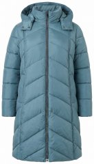 Ulla Popken 851842 Dygsniuotas paltas Chaki