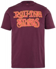 JP1880 851910 Rolling Stones Vintage Logo Marškinėliai Baklažaninė