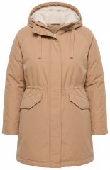 Ulla Popken 852028 Parka Smėlio