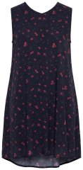 Ulla Popken 852824 Gėlėta suknelė Juoda