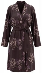 Ulla Popken 853204 Gėlėtas chalatas Ruda