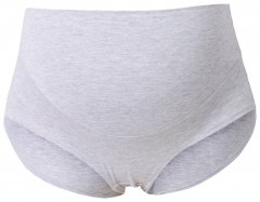 Ulla Popken 853611 Nėščiųjų kelnaitės Pilka melanžinė