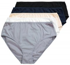 Ulla Popken 853698 Kelnaitės su nėriniais 5 vnt. Juoda