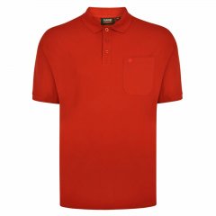 Espionage P074C Trumparankoviai Polo Marškinėliai Terakota
