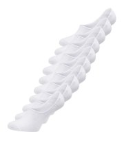 Jack & Jones Basic Trumpos kojinės Balta 10-pack