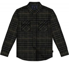 Double Outfitters GS-5233 Flaneliniai marškiniai Juoda/Pilka