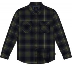 Double Outfitters GS-5233 Flaneliniai marškiniai Alyvuogių/Mėlyna