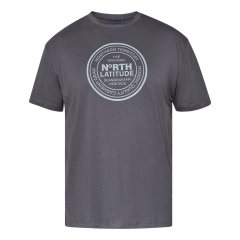 North Latitude T-Shirt Pilka/Charcoal