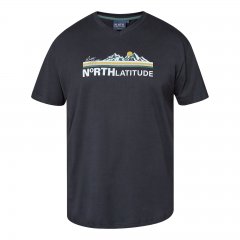 North Latitude Mountain T-Shirt V-Neck Juoda