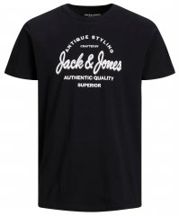Jack & Jones JJERAFA TEE Black