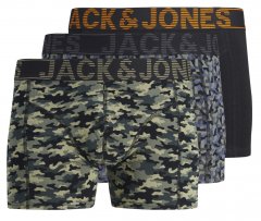 Jack & Jones JACDANNY Trunks 3-Pack Camo/Black