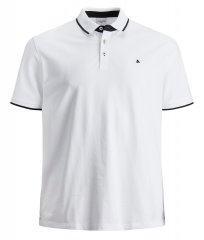 Jack & Jones PAULOS Short Sleeve Polo White/PS