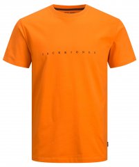 Jack & Jones JJFONT T-Shirt Orange