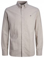 Jack & Jones JPRBLUSUMMER SHIELD LS Shirt Fields Of Rye
