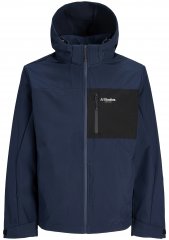 Jack & Jones North softshell striukė tamsiai mėlyna
