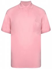 Kam Jeans Polo Marškinėliai Rožiniai